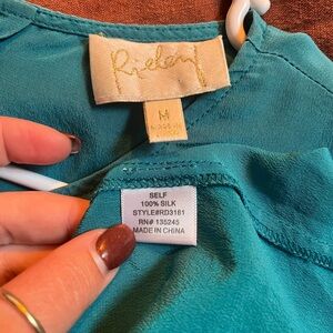 Silk Dress, open back.